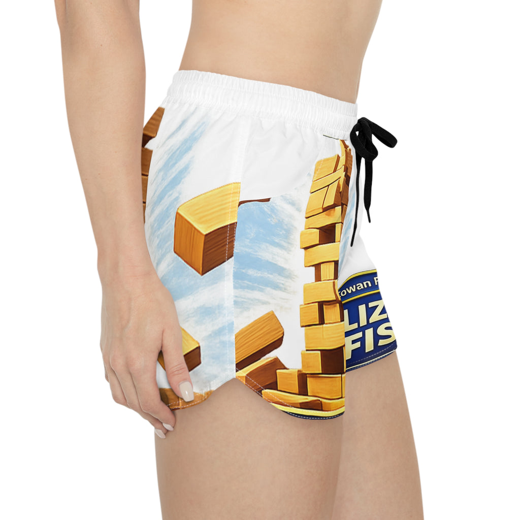 Personalized Family Reunion Shorts - Jenga Game Design (Add Name)