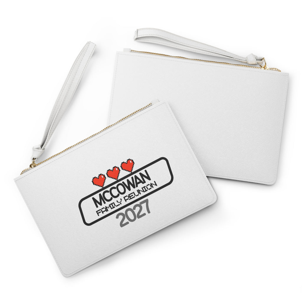 Family Reunion Clutch Bag — McCowan 2027 Keepsake Wristlet