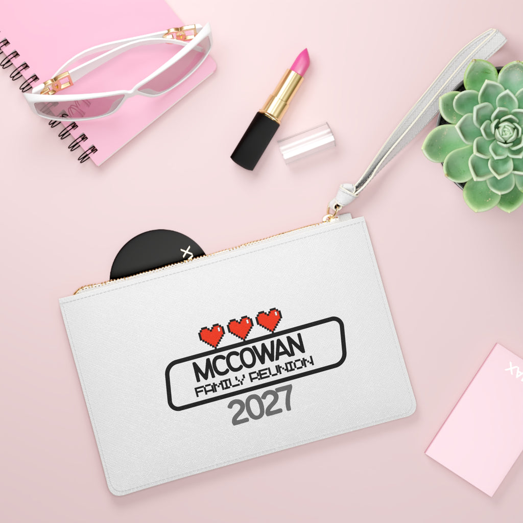 Family Reunion Clutch Bag — McCowan 2027 Keepsake Wristlet