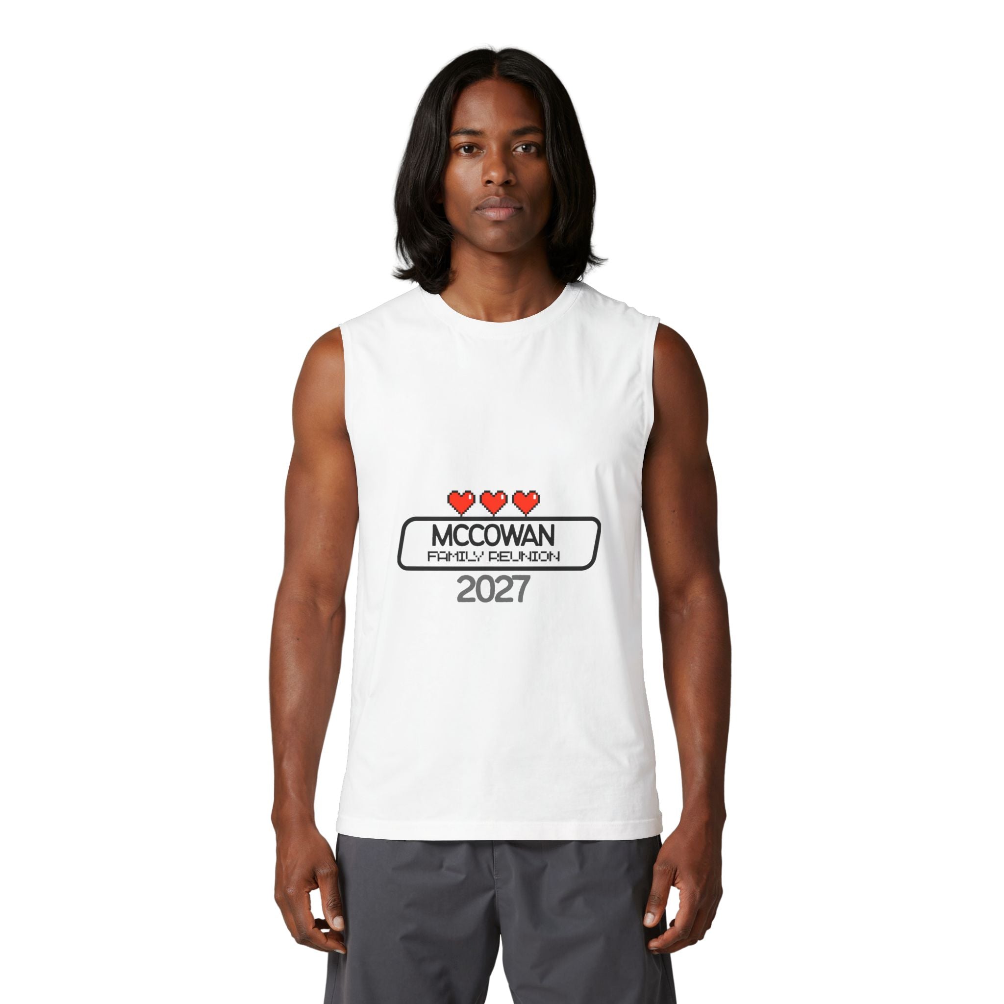 Family Reunion Muscle Tank — "MCCOWAN Family Reunion 2027"