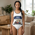 Personalized Family Reunion Swimsuit — "Fred H McCowan" Design (7 Kids + 22 Grandkids)