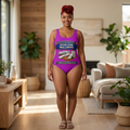 Custom Dominoes Family Reunion Swimsuit - "Rosie Mae Williams" Personalized