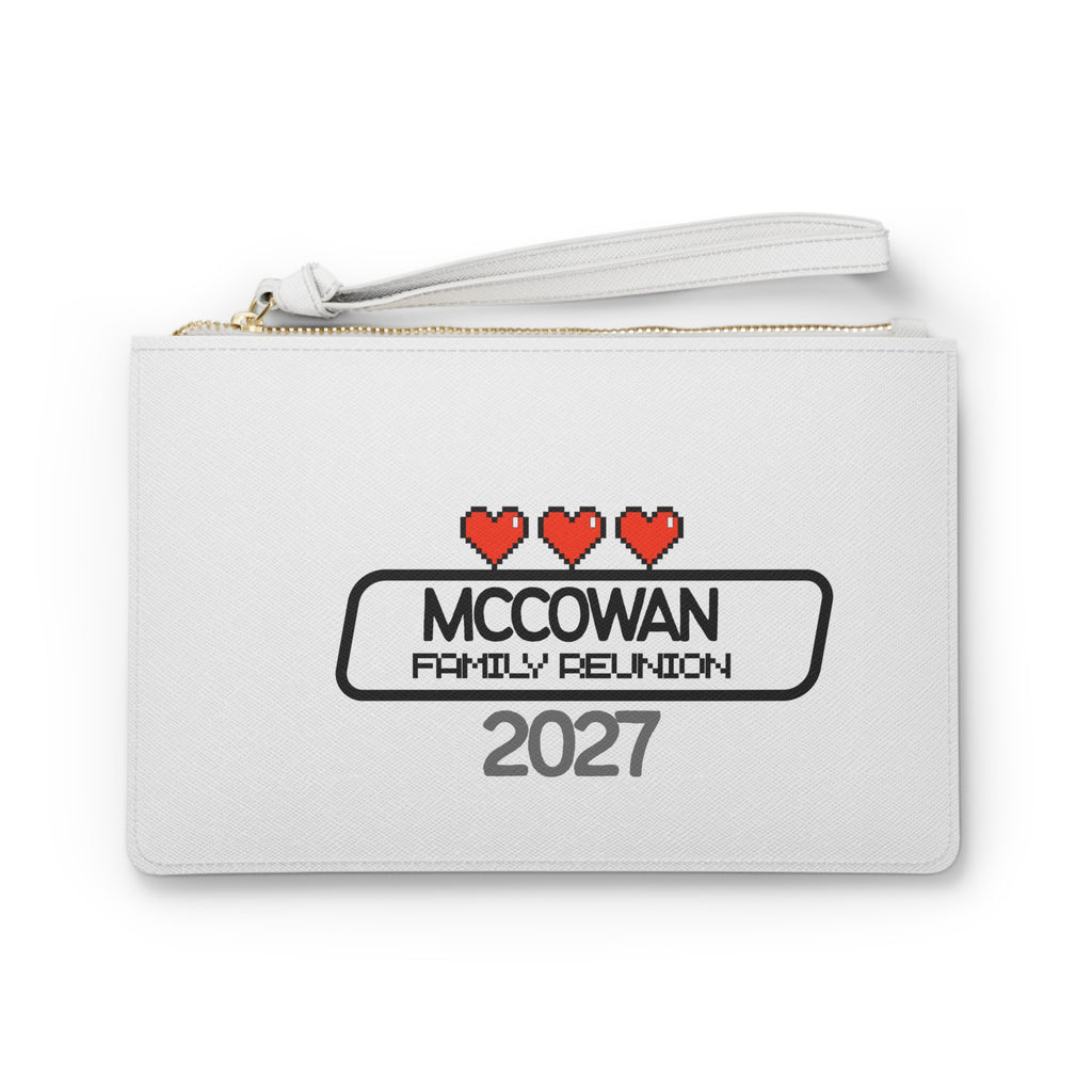 Family Reunion Clutch Bag — McCowan 2027 Keepsake Wristlet