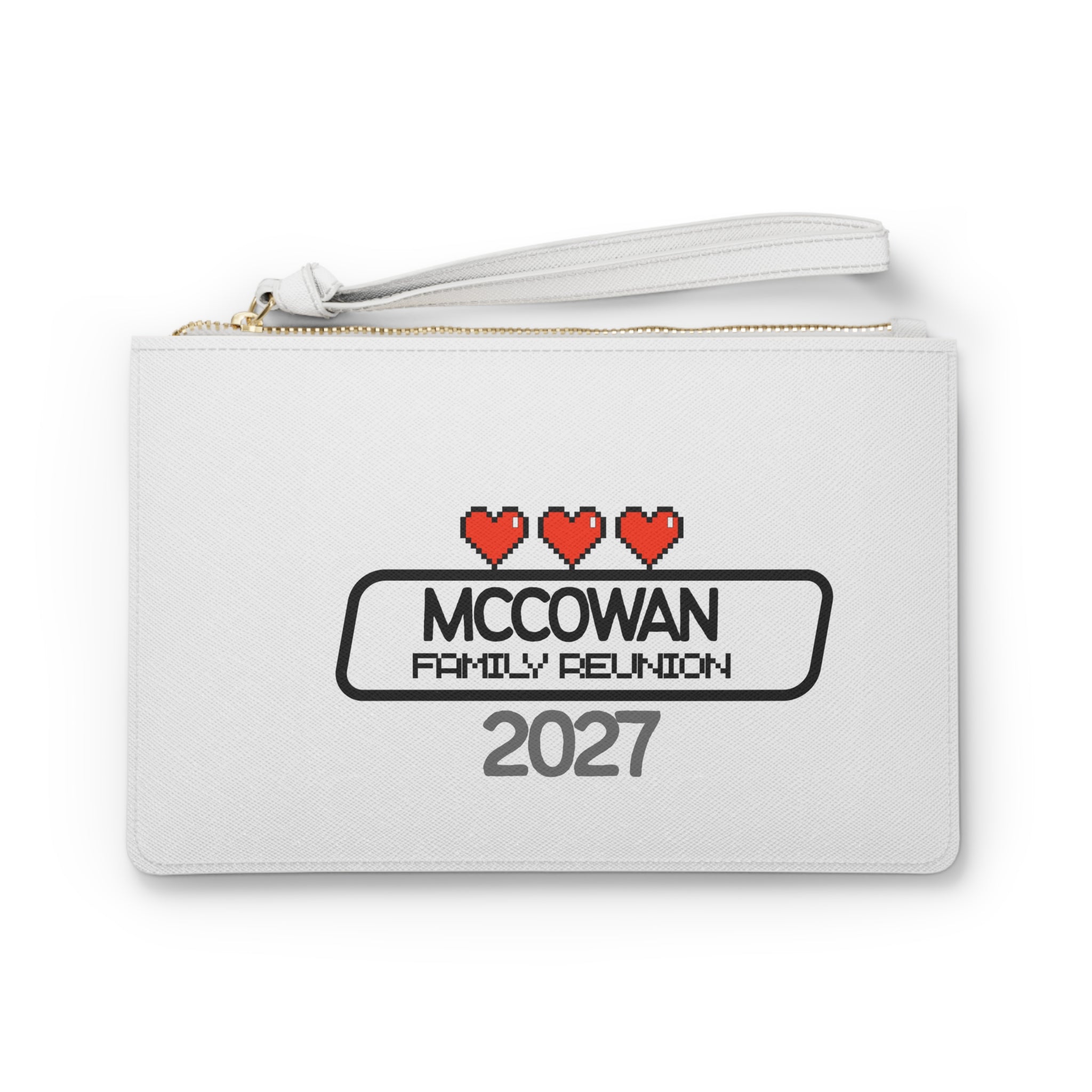 Family Reunion Clutch Bag — McCowan 2027 Keepsake Wristlet