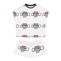 Women's Pajama Set — Custom 'McCowan Family Reunion 2027' Heart Pattern AOP Shorts & Top