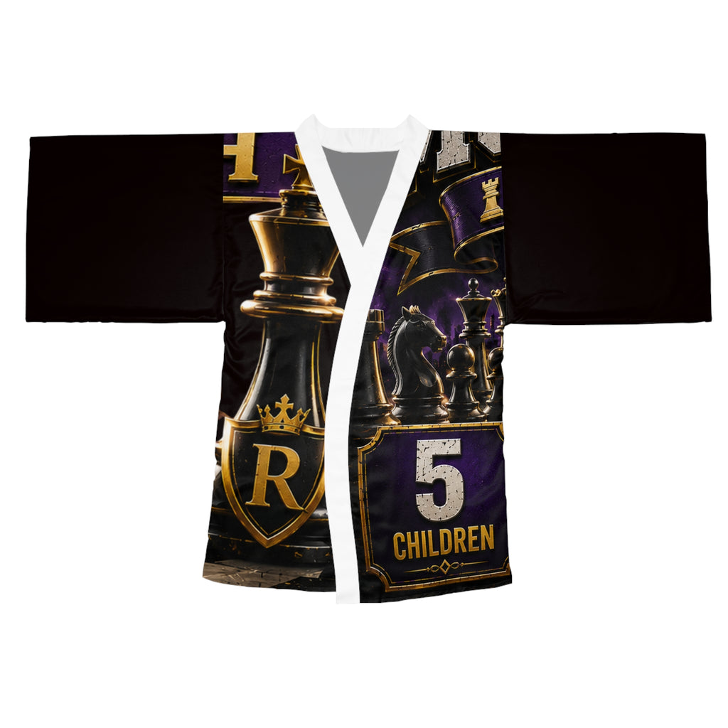 Kimono Robe — Personalized Roosevelt McCowan Chess Champion Design