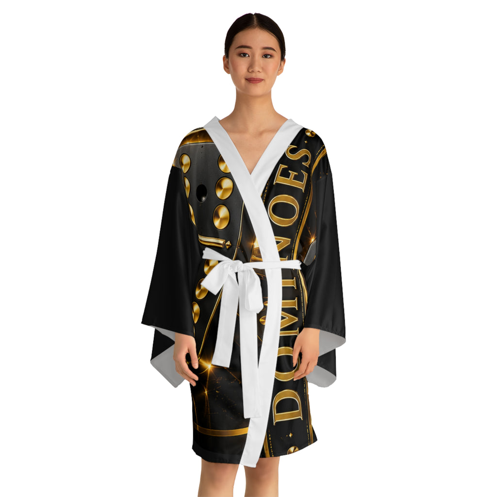 Dominoes Kimono Robe — Personalized Rosie Mae Williams Design