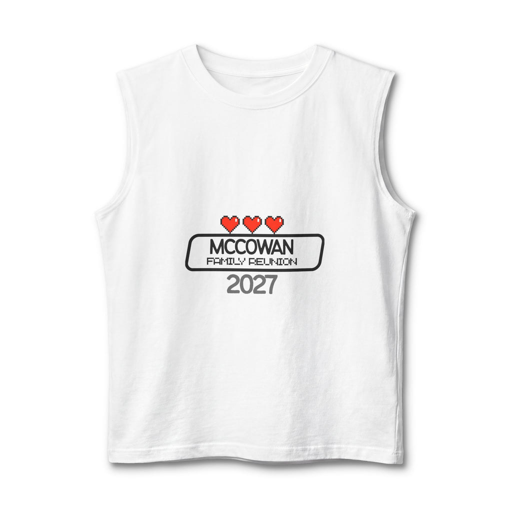 Family Reunion Muscle Tank — "MCCOWAN Family Reunion 2027"