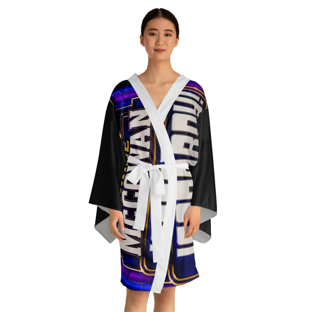 Jeopardy! Game Show Kimono Robe — Personalized "Carrie McCowan" Design