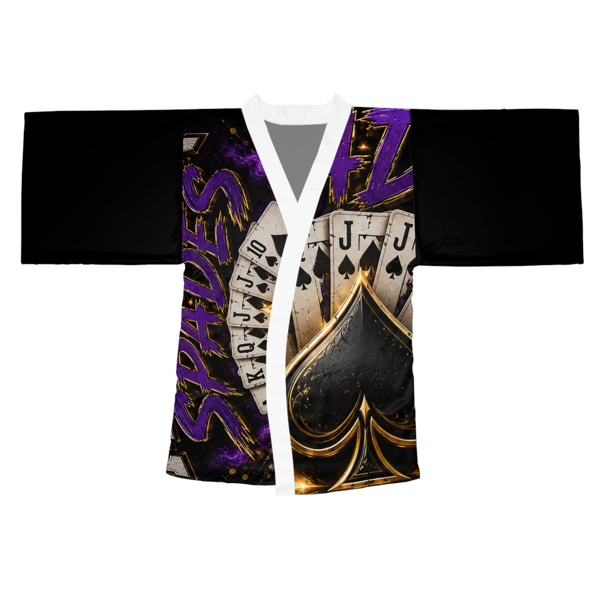 Long Sleeve Kimono Robe (AOP)