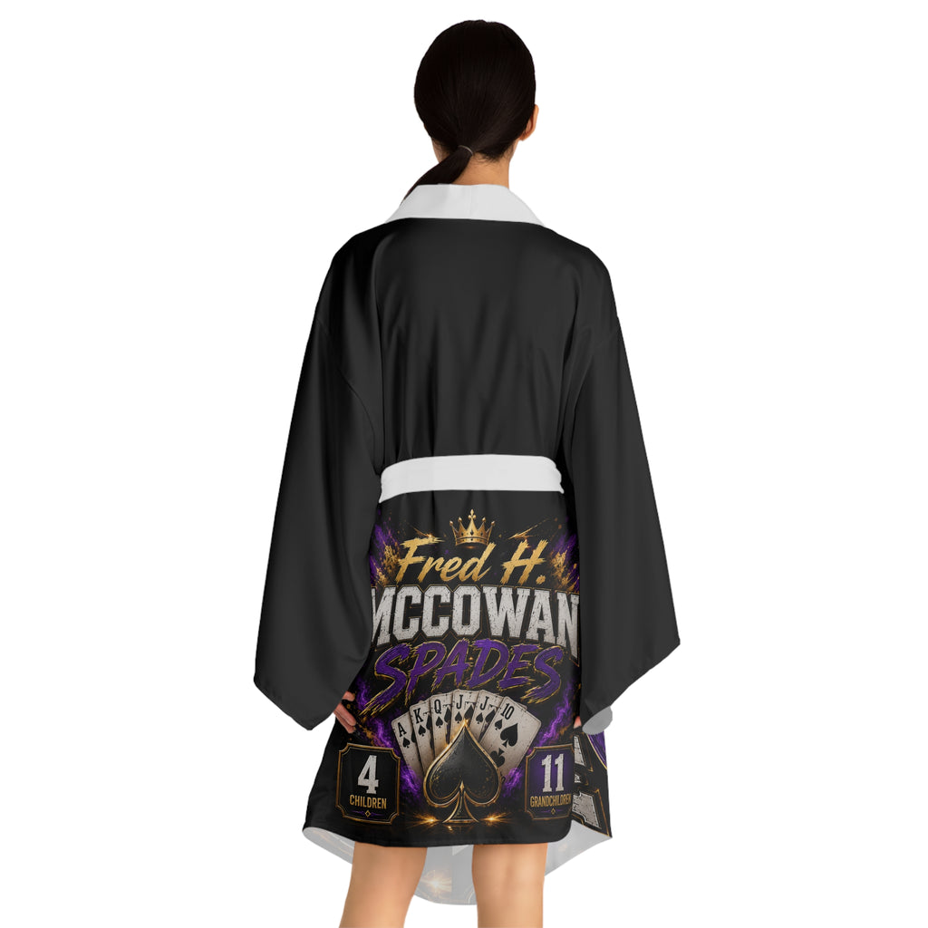 Long Sleeve Kimono Robe (AOP)