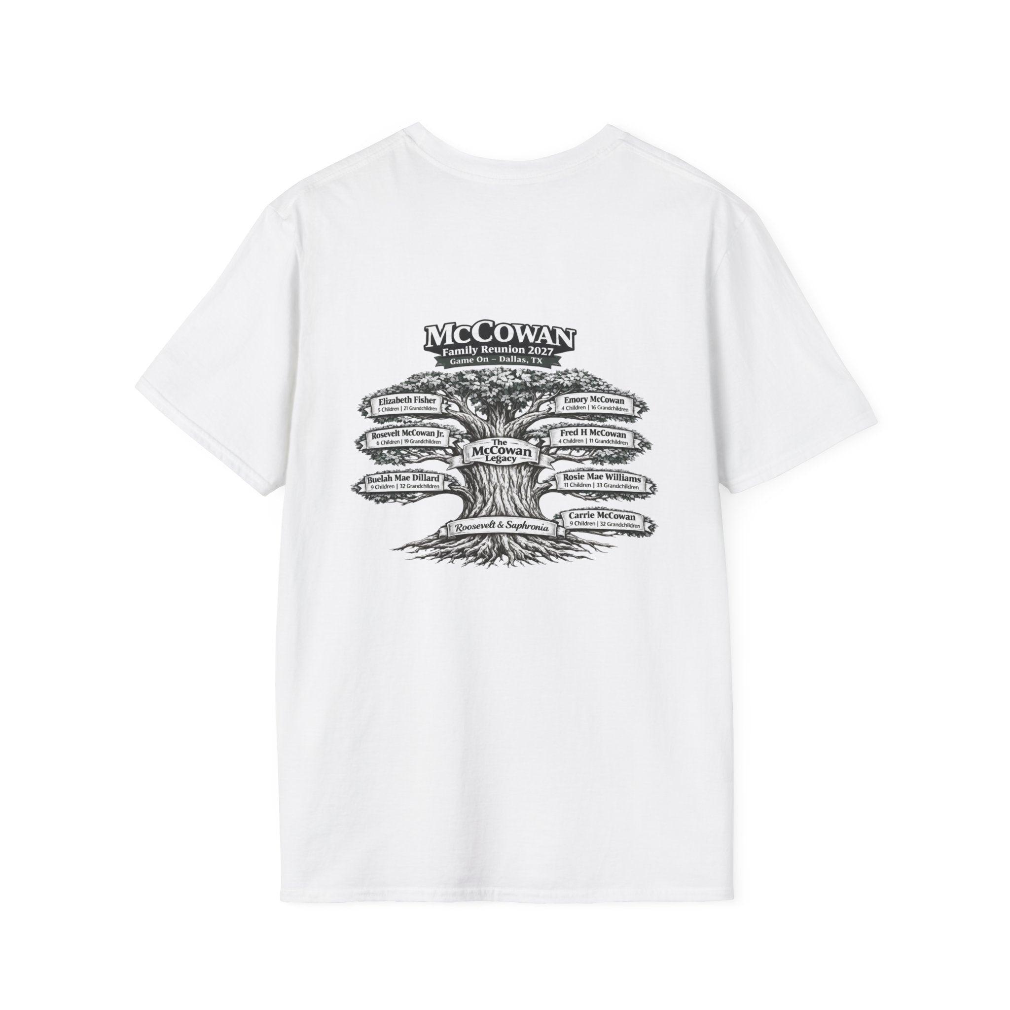 Roosevelt McCowan Family Reunion T-Shirt